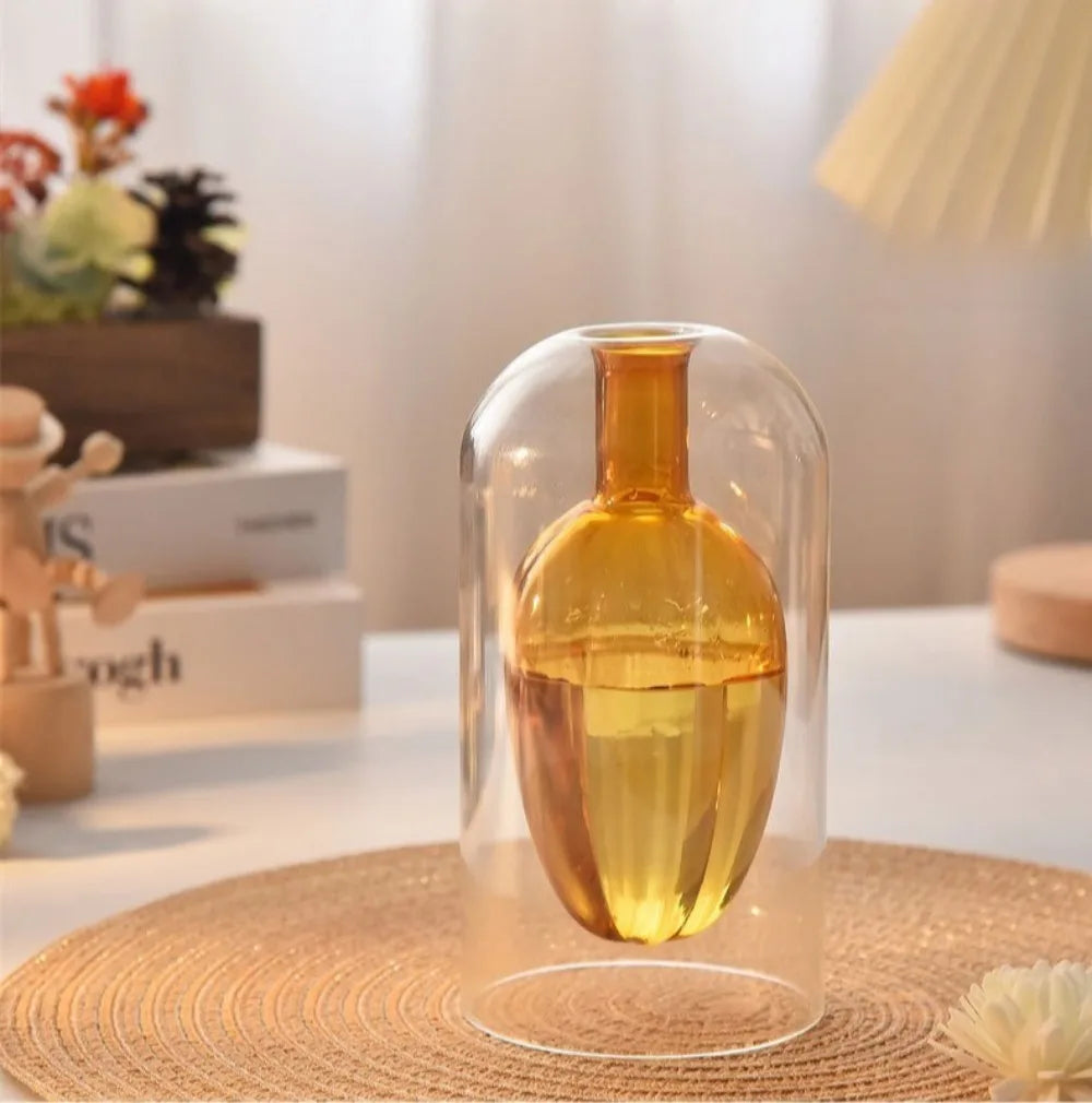 Minimalist Coloful Aroma Diffuser Glass Bottle Home Fragrance Essential Oil Container Party Gift for Modern Home Decorations