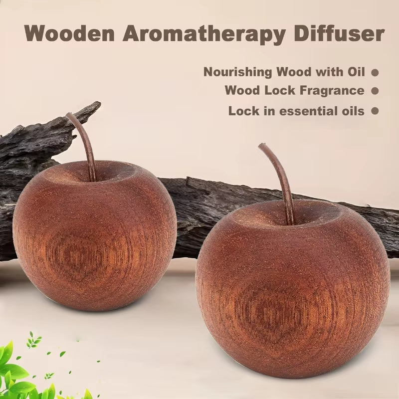 Minimalist Wood Perfume Diffuser Aromatherapy Decor for Living Room Scented Ornament Lucky Gift Blessing Christmas Decor Living