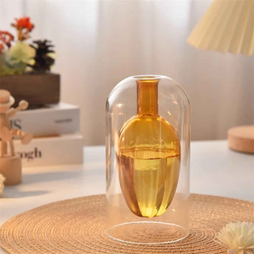 Minimalist Coloful Aroma Diffuser Glass Bottle Home Fragrance Essential Oil Container Party Gift for Modern Home Decorations