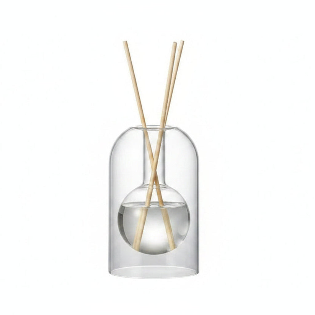 Minimalist Coloful Aroma Diffuser Glass Bottle Home Fragrance Essential Oil Container Party Gift for Modern Home Decorations