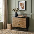 Chest of Drawers 3-Drawer Dresser Table Lowboy