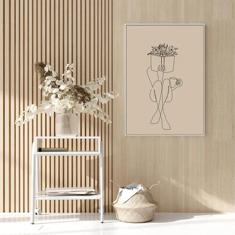 Book Lover Stretched Wall Art Home Decor